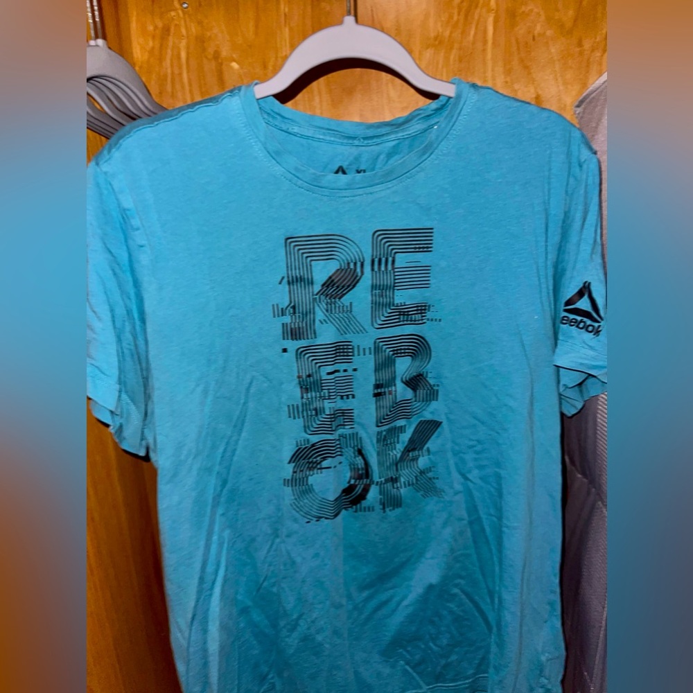 Blue Reebok Casual Tee